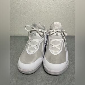 Nike Team Hustle D 10 youth‎ White/White-photon Dust-volt basketball shoes new